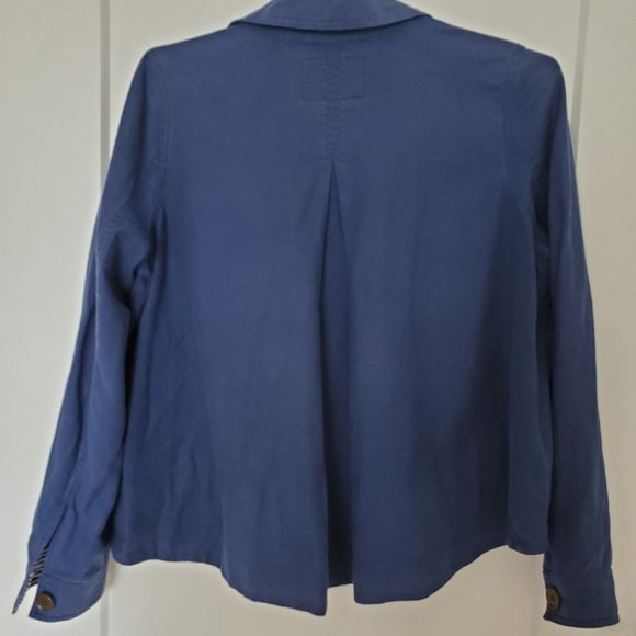 Kate Spade Blue broome street Lightweight jacket blazer - Picture 6 of 10